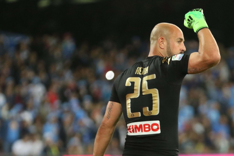 Pepe Reina, portiere del Napoli