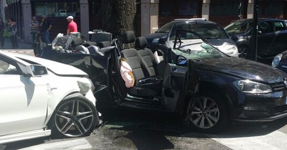 Incidente stradale in corso Turati