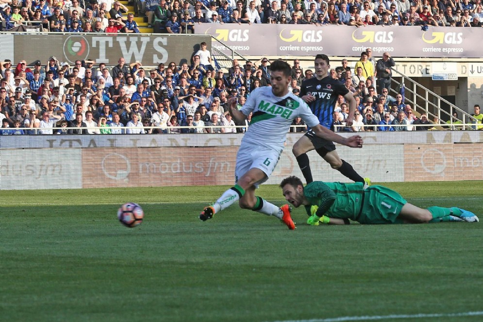 Lorenzo Pellegrini, centrocampista del Sassuolo e vicino al passaggio alla Roma