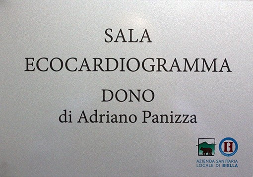 La presentazione di ieri del nuovo ecocardiografo nel reparto di cardiologia