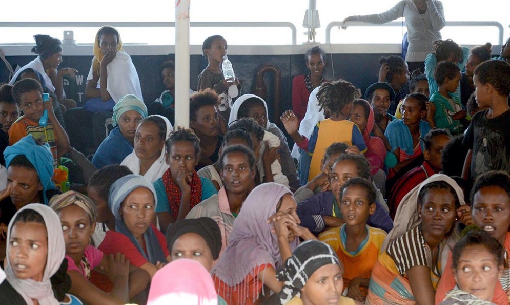 Migranti a Crotone
