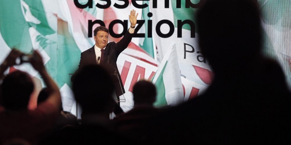 Il segretario Pd Matteo Renzi