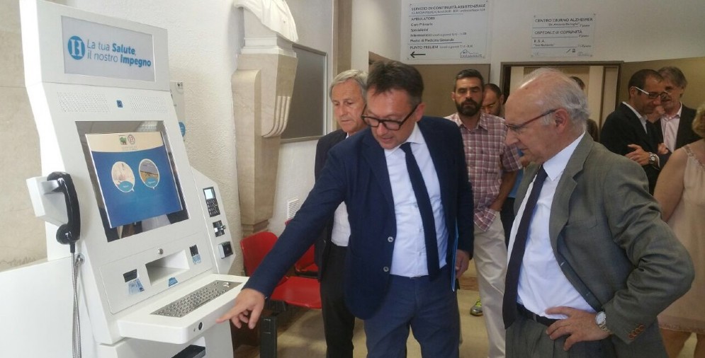 Sono due i punti azzurri presenti nelle Case, operativi anche se da rifinire
