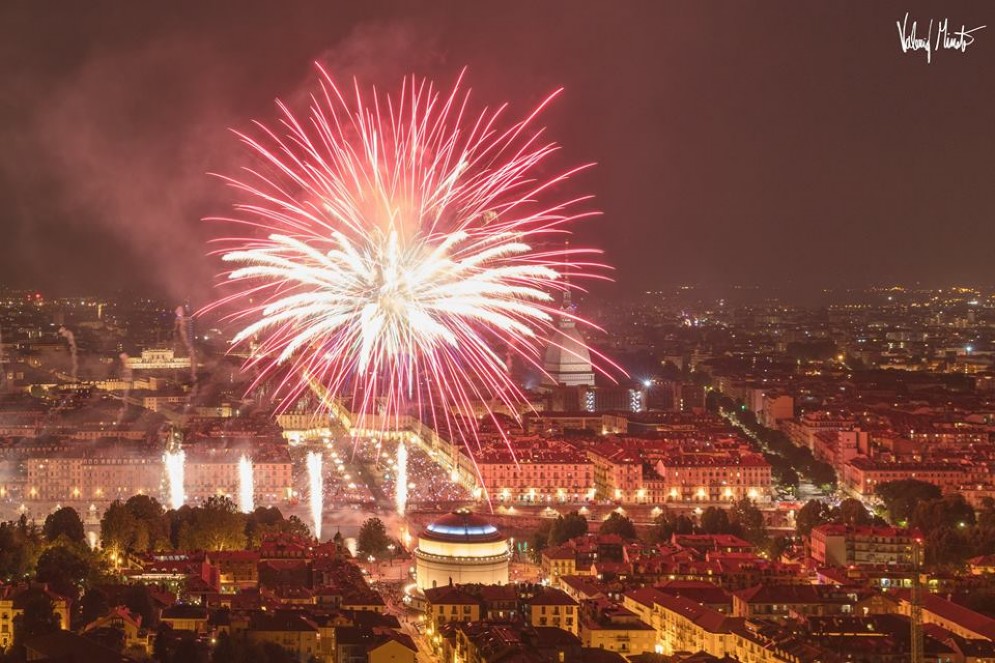 Lo spettacolo pirotecnico di San Giovanni