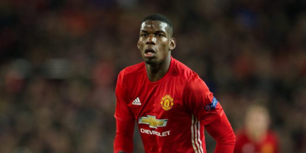 Paul Pogba con la maglia del Manchester United