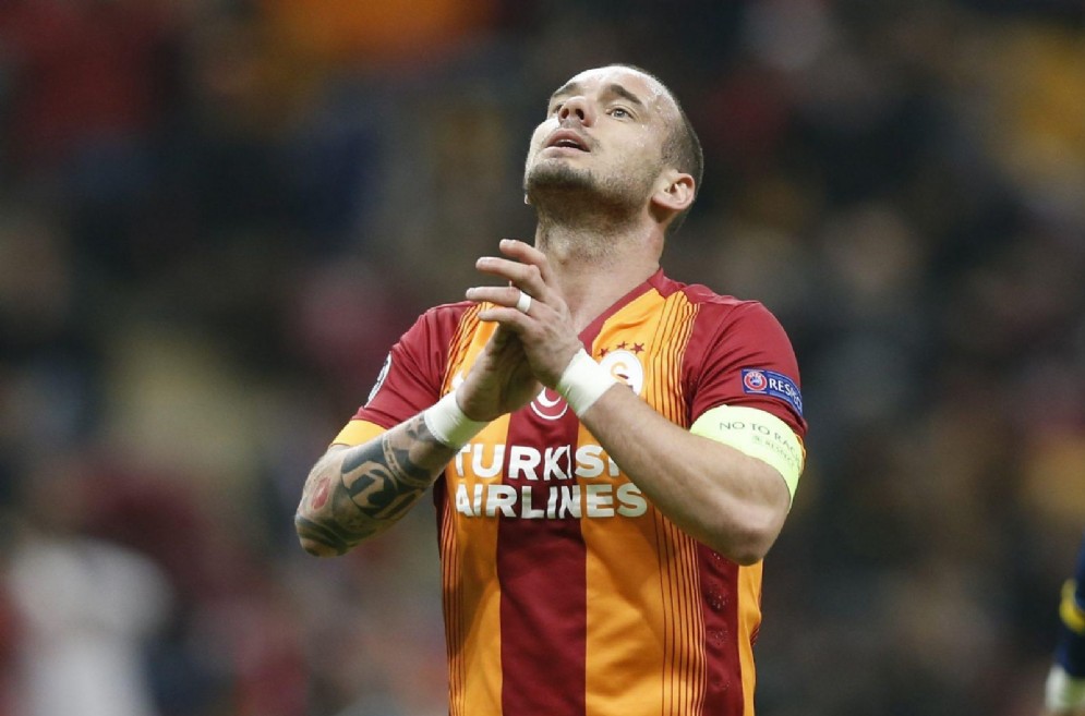Wesley Sneijder, fantasista olandese del Galatasaray