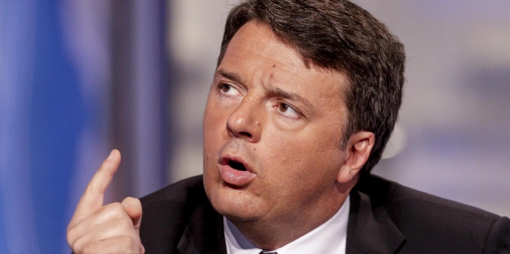 Il segretario Pd Matteo Renzi