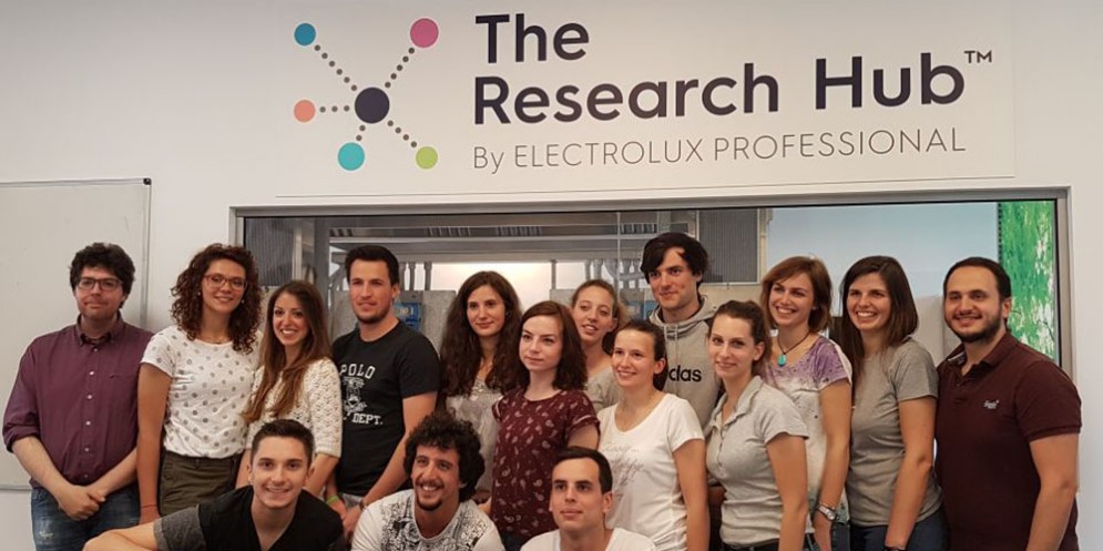 Prodotti alimentari innovativi: ideati e realizzati da studenti Uniud presso il Research Hub di Electrolux Professional