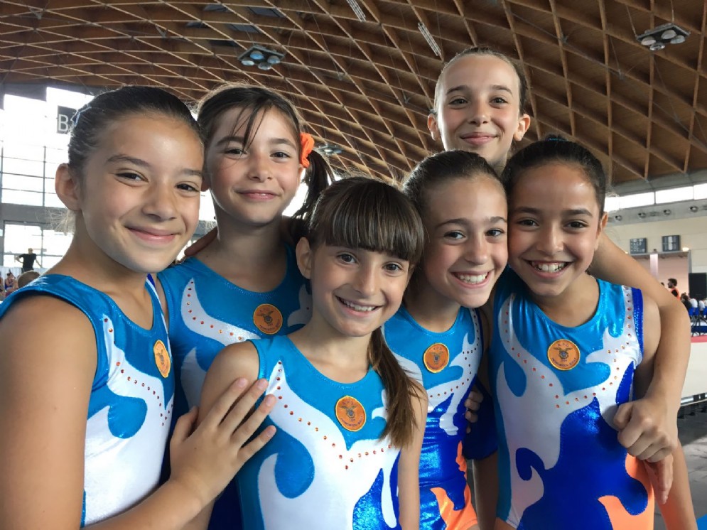 Giulia Debernardi, Nina De Bernardi, Khadija Ez Zahiraoui, Isotta Passini, Giulia Pelliciari e Margherita Tavaretti