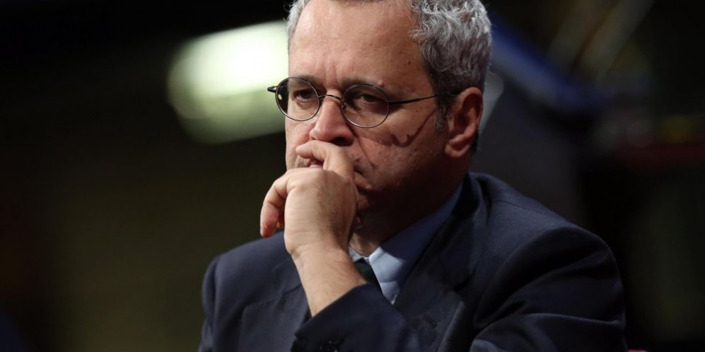 Il giornalista Enrico Mentana