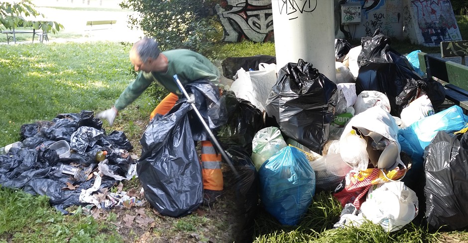 La Pellerina dopo le grigliate di Pasquetta