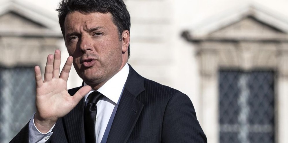 L'ex premier Matteo Renzi