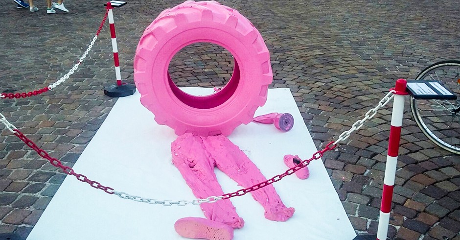 Installazione di piazza San Carlo