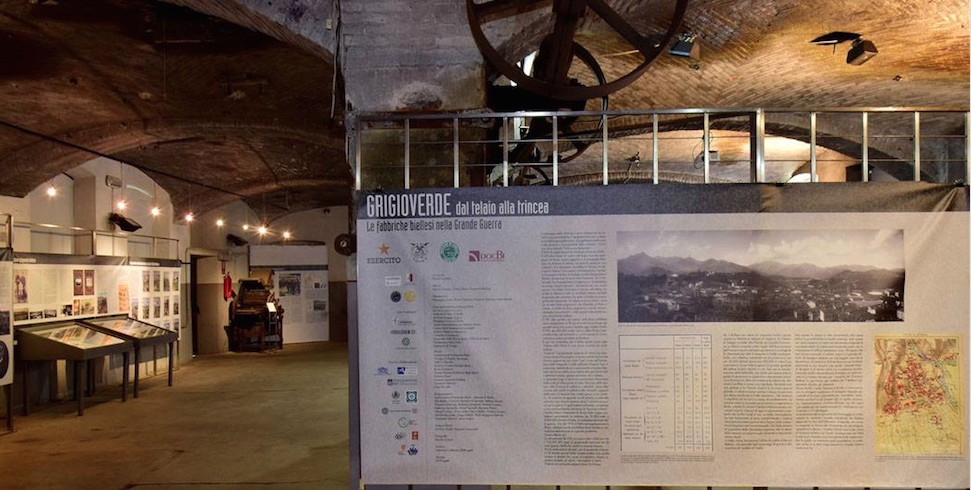 Allestimento dentro la Fabbrica della Ruota