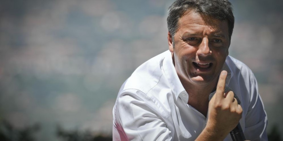Il segretario Pd Matteo Renzi