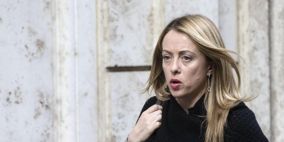 La leader di Fratelli d'Italia, Giorgia Meloni