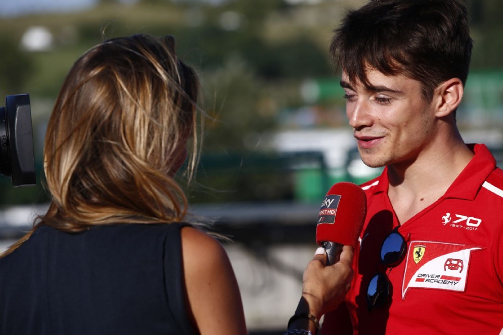 Charles Leclerc, il giovane della Ferrari Driver Academy attuale leader della Formula 2