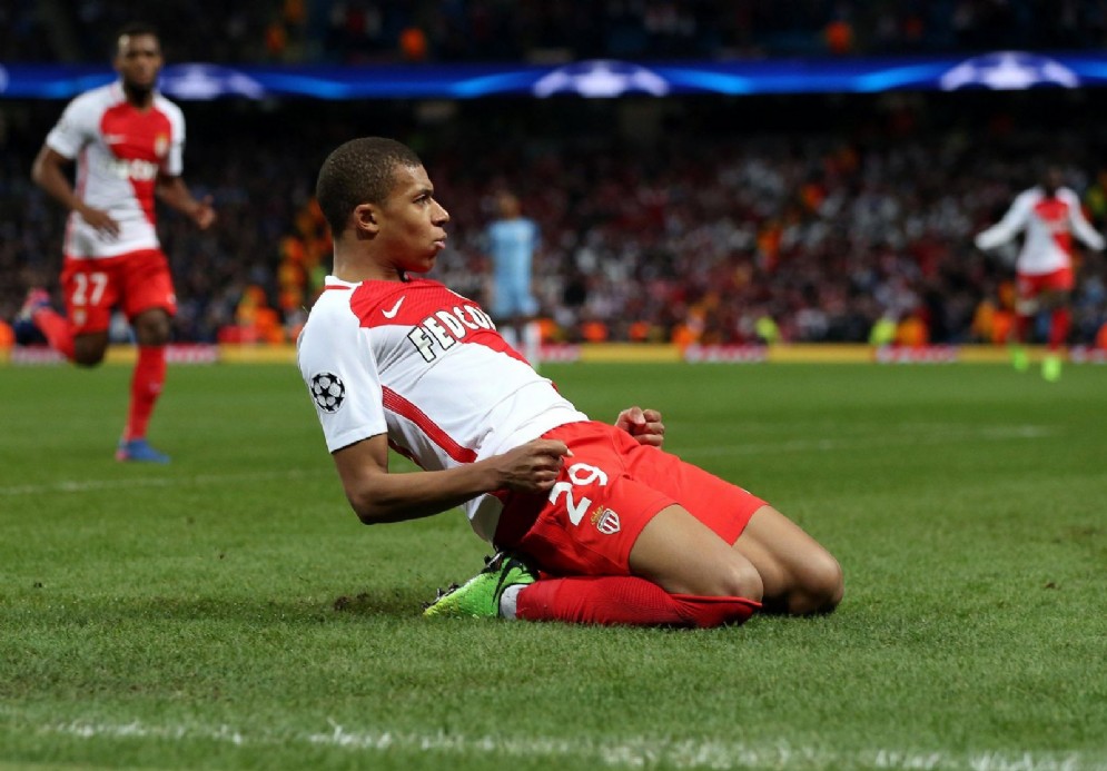 Kylian Mbappé, 18 anni, attaccante del Monaco