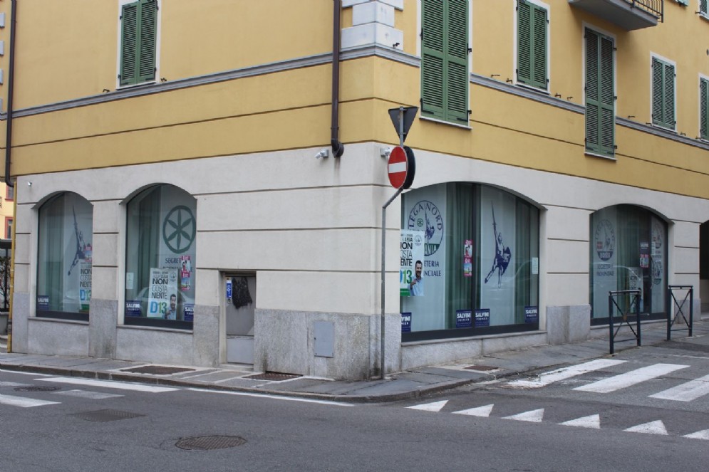 La sede provinciale della Lega Nord