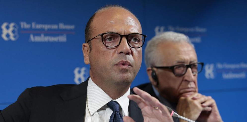 Il ministro degli Esteri Angelino Alfano