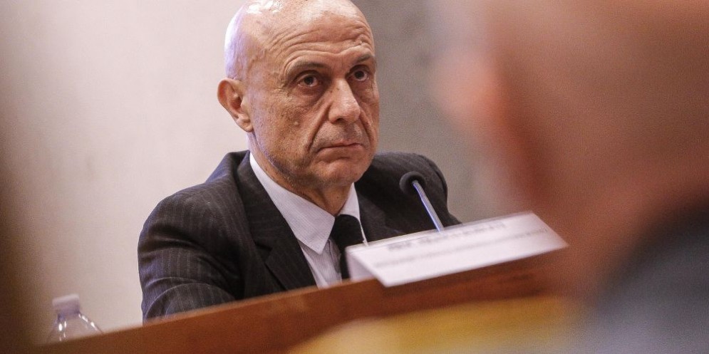 Il ministro dell'Interno Marco Minniti