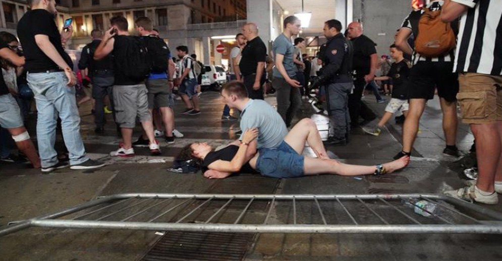 Piazza San Carlo, 3 giugno 2017