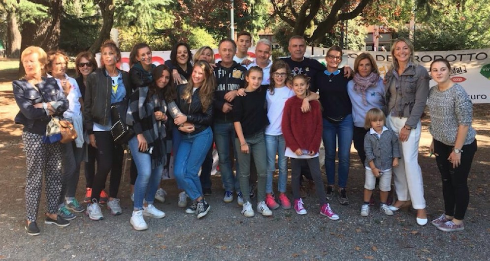 Un momento della festa organizzata dal Fondo Edo Tempia