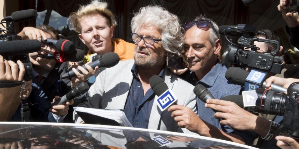 Beppe Grillo ha confermato il sostegno a Giancarlo Cancelleri