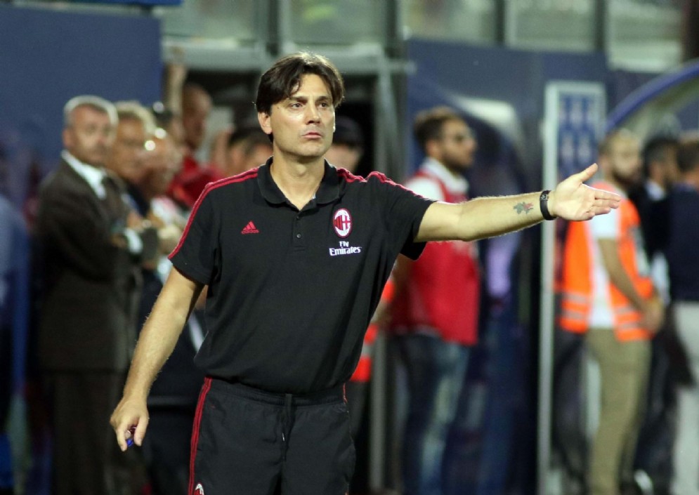 Vincenzo Montella, allenatore del Milan