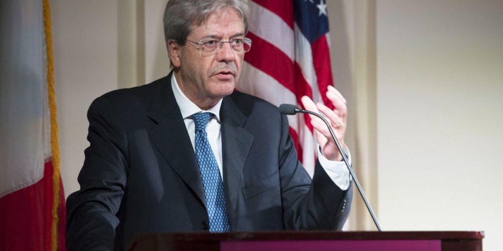 Il premier Paolo Gentiloni