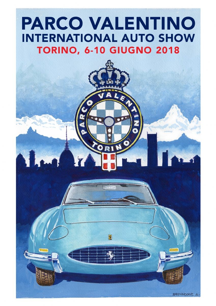 La locandina dell'edizione 2018 del Salone dell'Auto