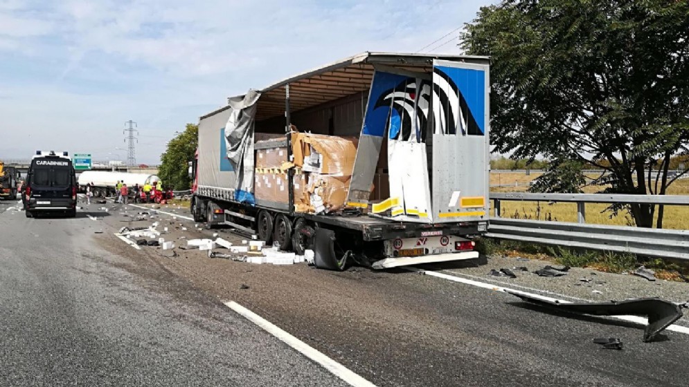 L'incidente in tangenziale