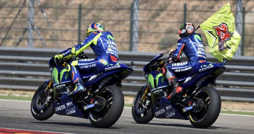 Valentino Rossi e Maverick Vinales