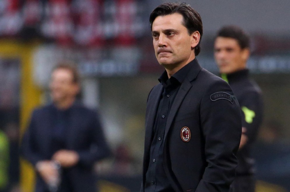 Vincenzo Montella, secondo anno sulla panchina del Milan