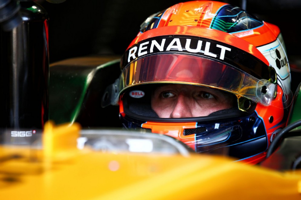 Kubica al volante della Renault nel test dello scorso agosto a Budapest