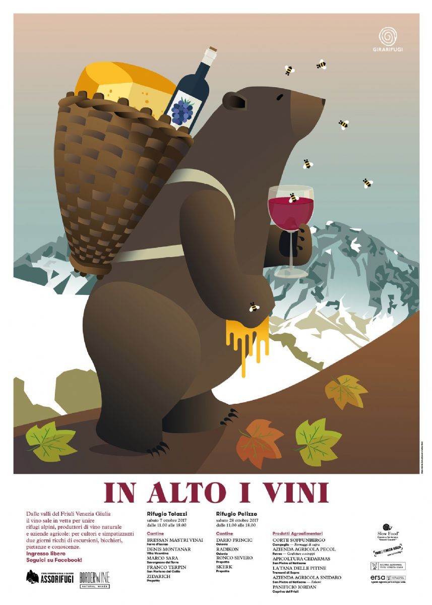 In alto i vini: due appuntamenti in rifugio