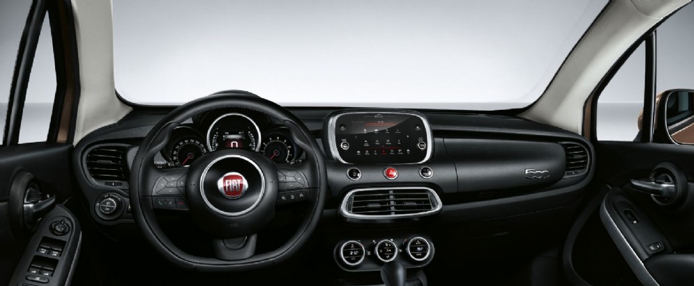 Il cruscotto della Fiat 500X Model Year 2018