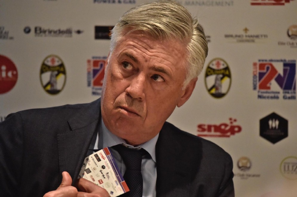 Carlo Ancelotti, appena esonerato dal Bayern Monaco