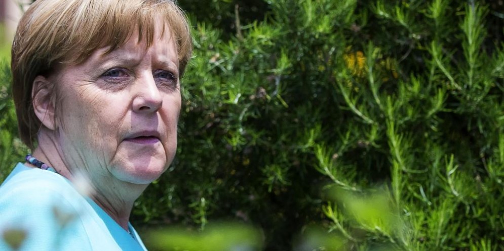 La cancelliera tedesca Angela Merkel