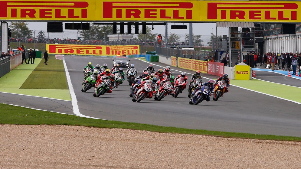 La partenza del Mondiale Superbike