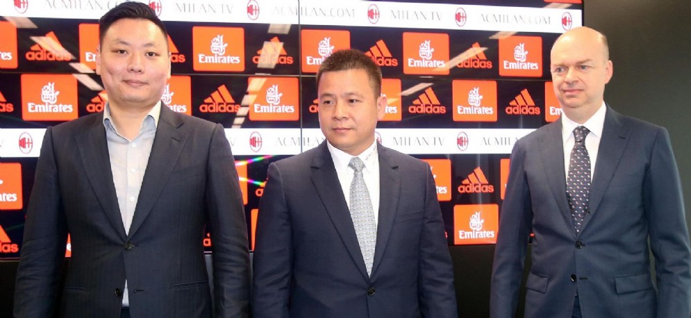 Yonghong Li tra Han Li e Marco Fassone