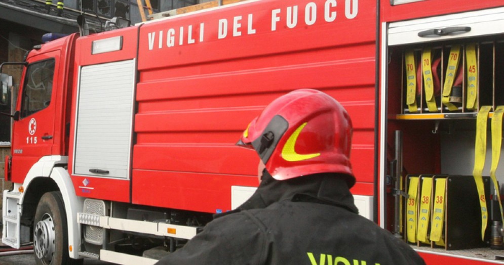 Automezzo dei Vigili del Fuoco - Immagine di repertorio