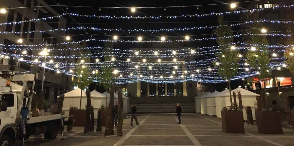 Inaugurazione dell'"Autunno in piazza XX Settembre"