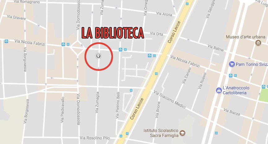 La prima biblioteca della Circoscrizione 4 sorgerà in via Zumaglia