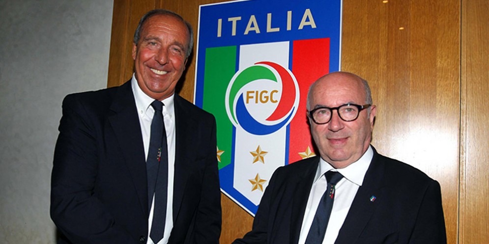 Gian Piero Ventura e Carlo Tavecchio