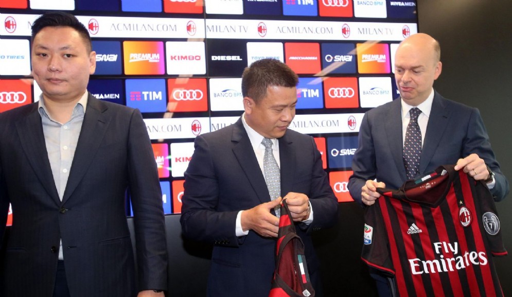 La triade a capo del nuovo Milan cinese