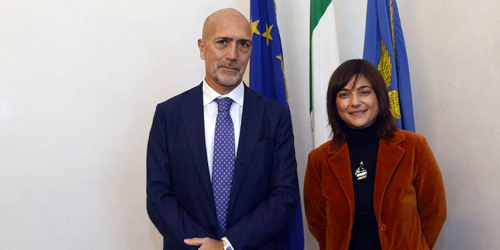 Debora Serracchiani (Presidente Regione Friuli Venezia Giulia) incontra Massimo Marchesiello (Prefetto Gorizia)