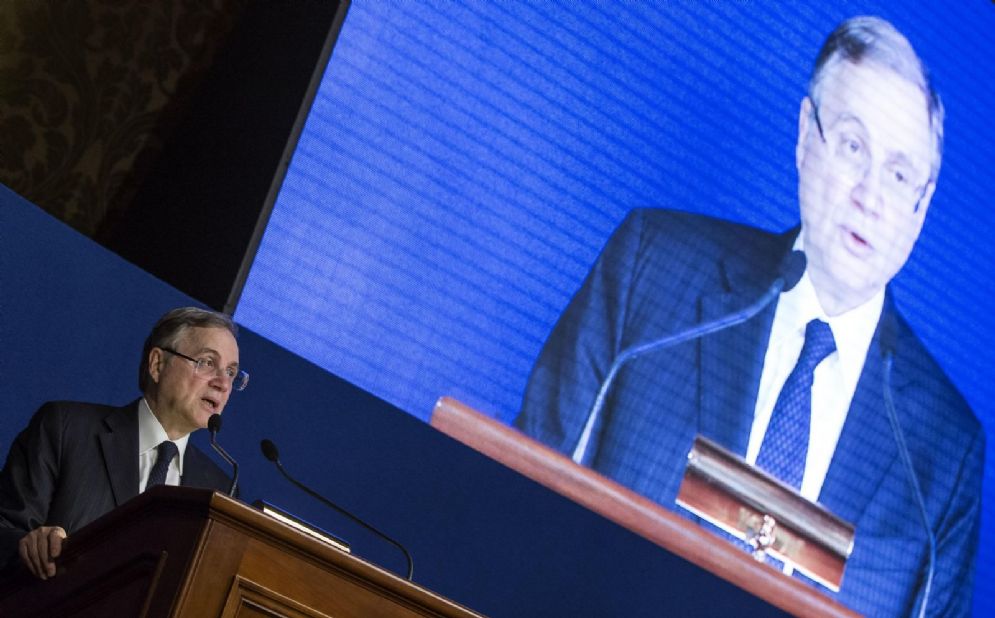 Il governatore della Banca d'Italia Ignazio Visco