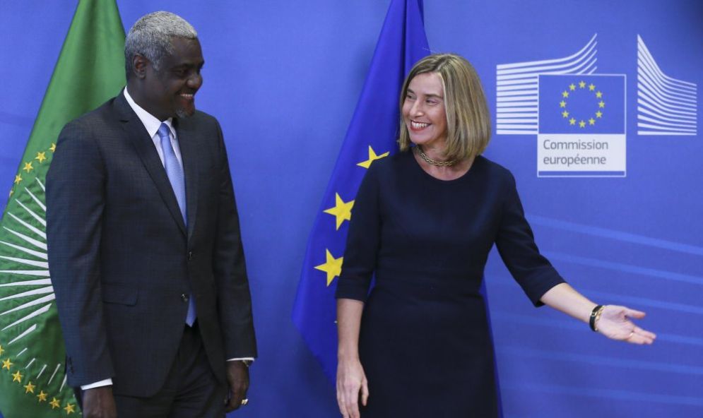 L'Alto Rappresentante per la politica estera dell'UE, Federica Mogherini