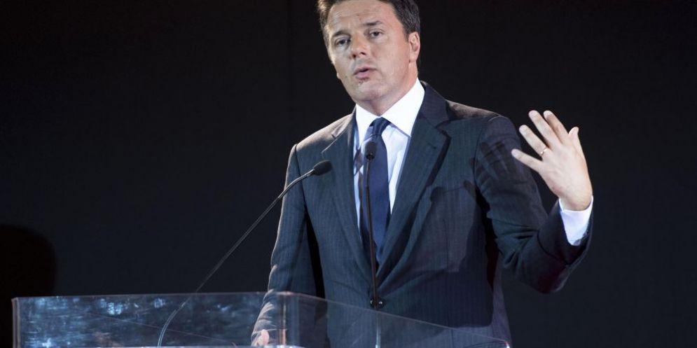 Il segretario del Partito democratico, Matteo Renzielezioni